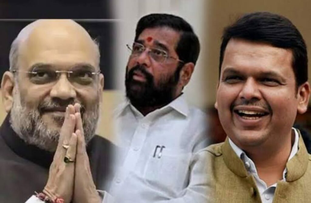 Amit Shah Devendra Fadnavis Eknath Shinde
