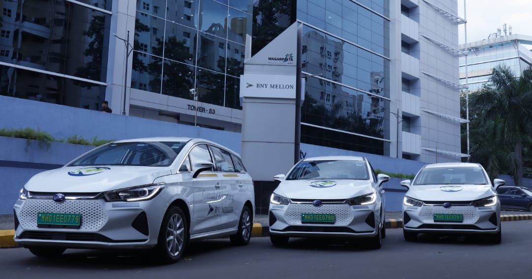 pune-bny-mellon-introduces-ev-fleet-services-for-employees-punekar-news