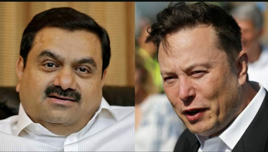 Gautam Adani And Elon Musk