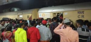 Rush At Pune Station