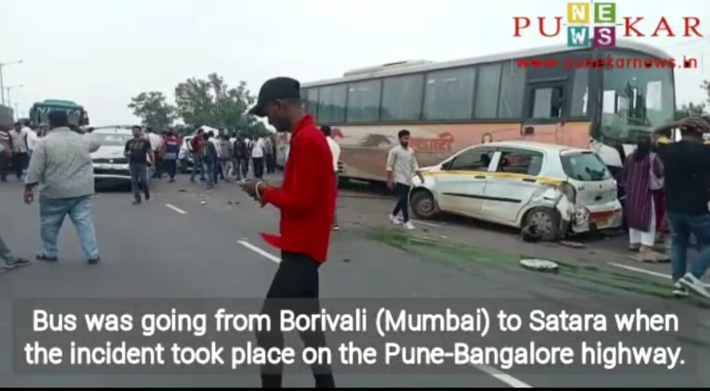 shivshahi bus accident Pune Mumbai