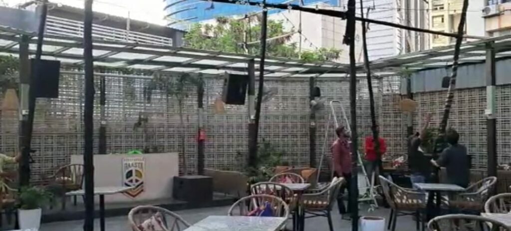 Action on Rooftop Hotel In Vimannagar Kalyaninagar