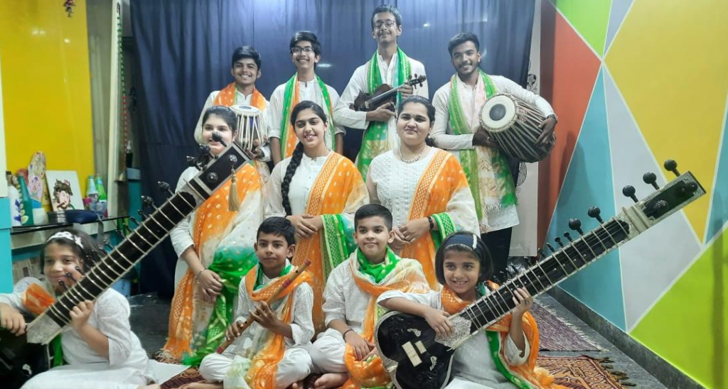 students of Uday Ramdas ji