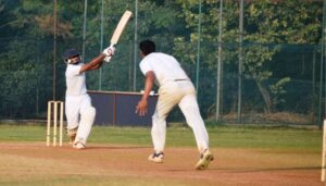 Atul Vitkar of Ambitious Cricket Club