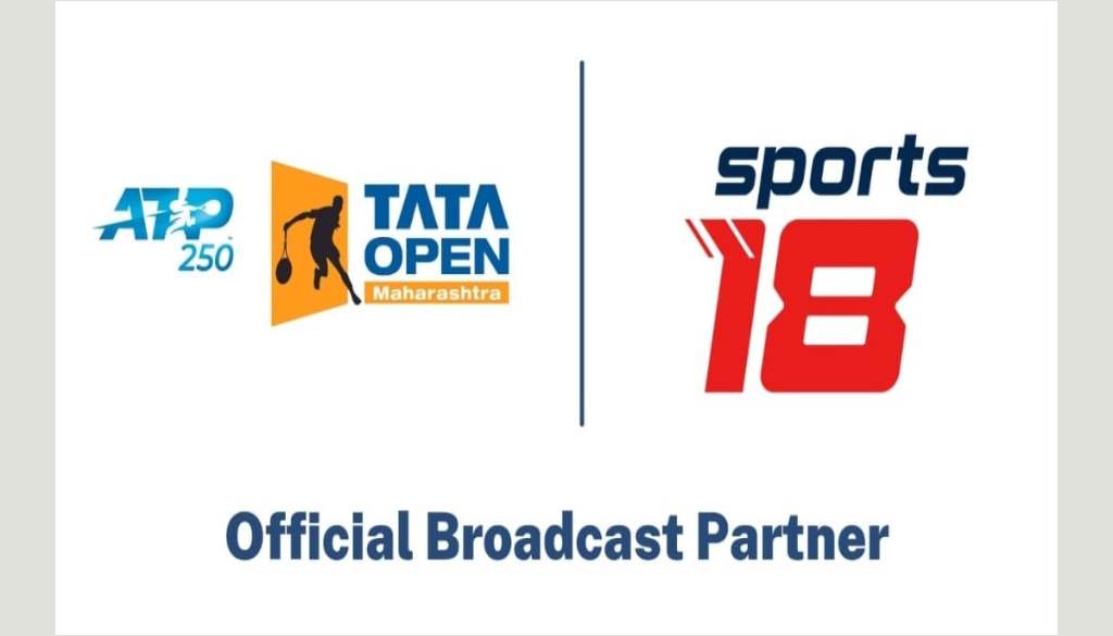 Logo of Tata Open Maharashtra x Sports18