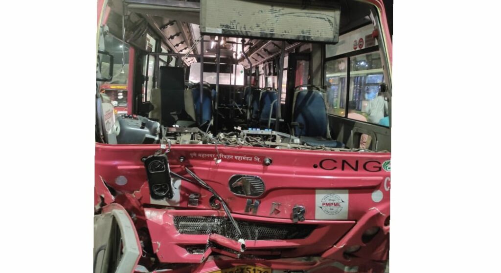 PMPML Bus Accident Pune
