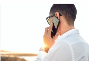 Talking on Mobile