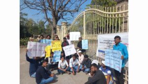 University Students Protest Against Fee Hike