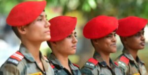 woman military police