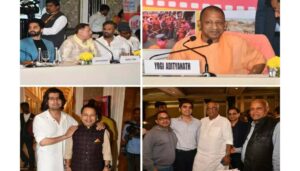 CM Yogi Meets Prominent Figures From Bollywood