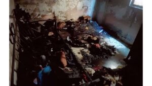 Fire Breaks Out At Bhekrainagar