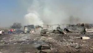 Fire Breaks Out At Firecracker Factory In Solapur