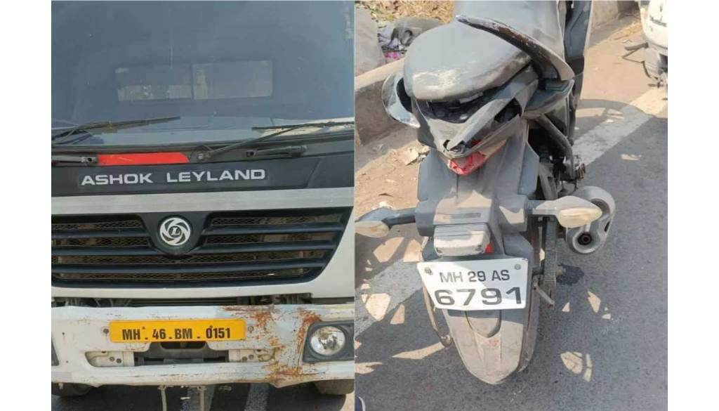 _Speeding Dumper Collides With Bike On Navale Bridge