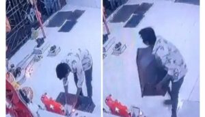 Thieves Steal Donation Box From Temple