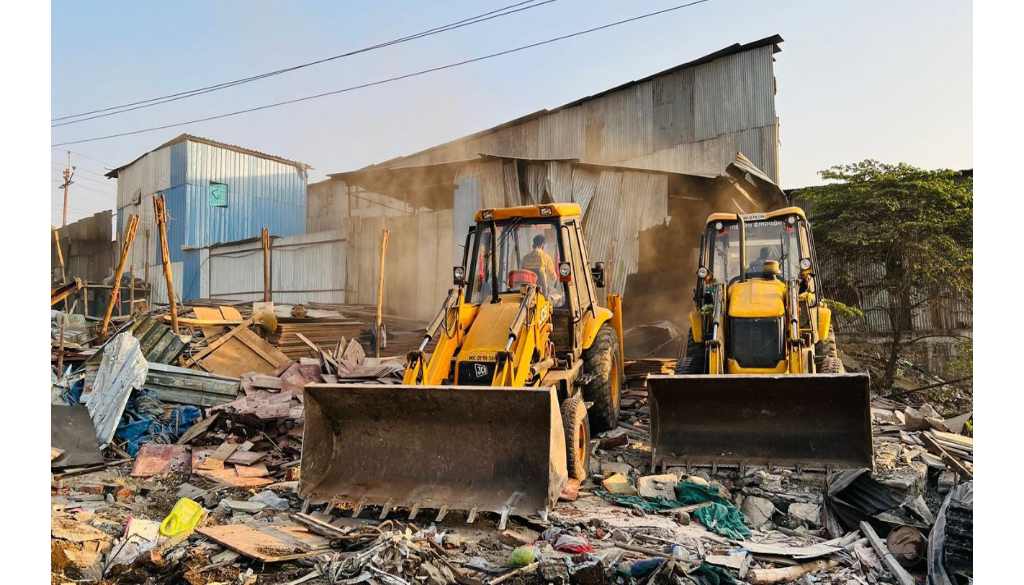Unauthorized Constructions Removed By PCMC
