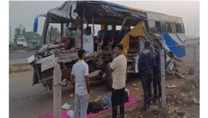 Accident On Pune-Solapur Highway