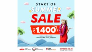 AirAsia India launches Start of Summer Sale