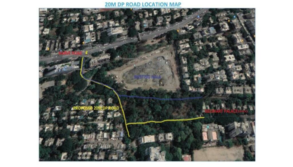 Mrutyunjayeshwar Temple Road Development Plan
