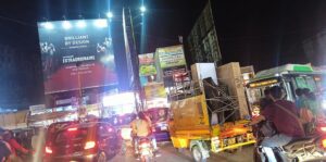 Dhanori Road Porwal Road traffic jam