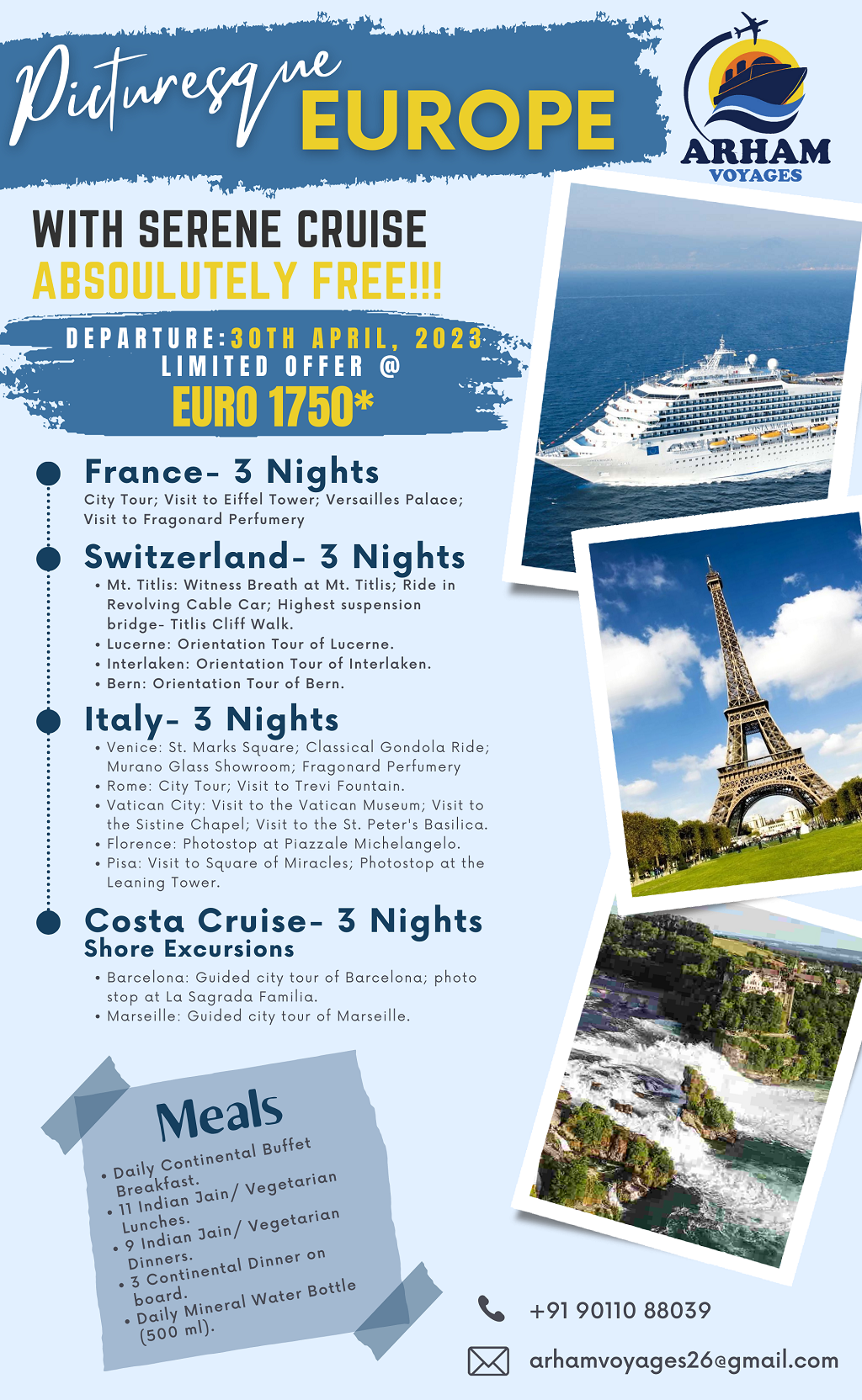 Europe with Cruise