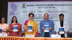 Pune: Legal Aid Booklet Dedicated to Women Released at Bharati Vidyapeeth New Law College's International Women's Day Celebration