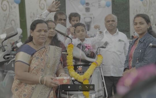 TVS Motor Company Delivers 200 TVS iQube Electric Scooters at Pune Mega Event