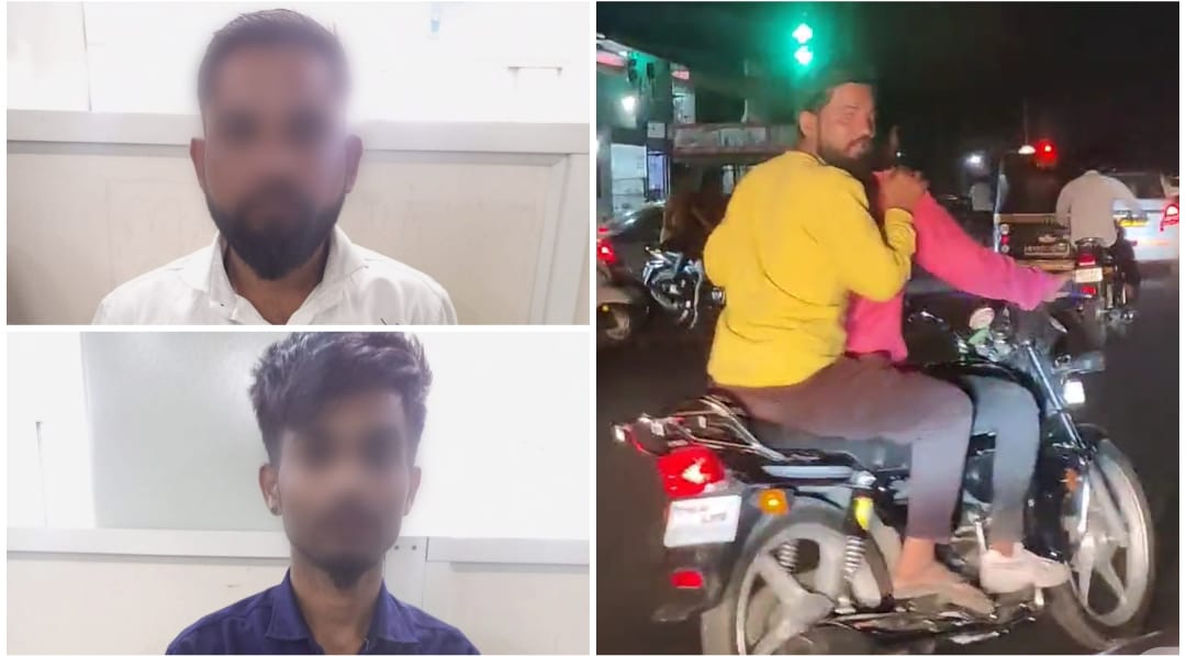Pune: Goons Riding Bike Harrass Family Driving Four-Wheeler By Not Letting Them Overtake, Detained By Pimpri Police 