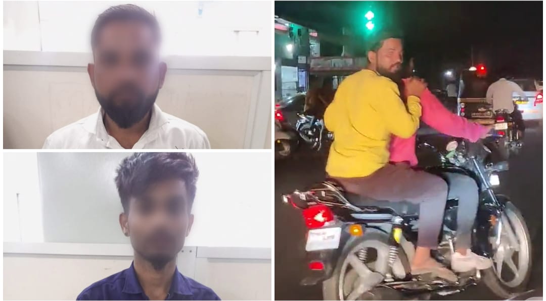 Pune: Goons Riding Bike Harrass Family Driving Four-Wheeler By Not Letting Them Overtake, Detained By Pimpri Police