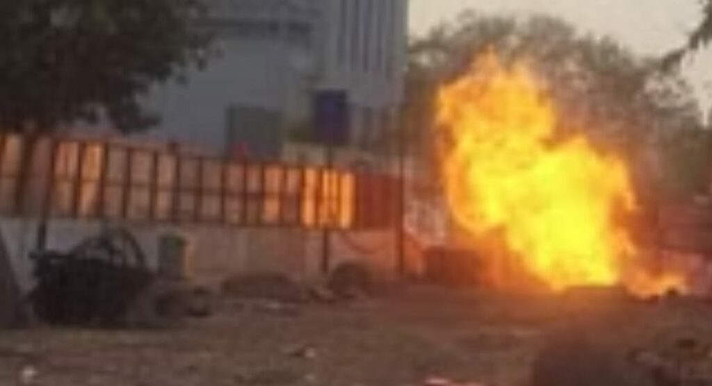 MNGL Gas Line At Balewadi