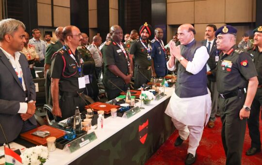 Rajnath Singh africa