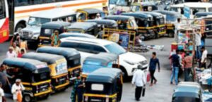Traffic Jam At Katraj Chowk