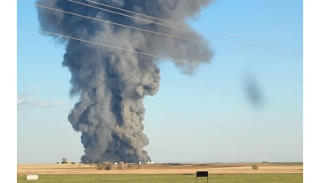 _Barn Fire In US