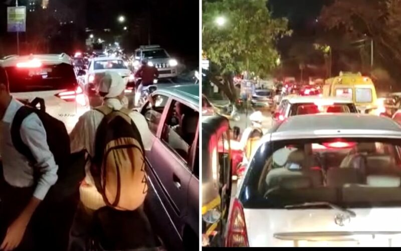 Pune Residents Suffer As PMC's Sloppy Planning Triggers Traffic Chaos In NIBM-Mohammadwadi