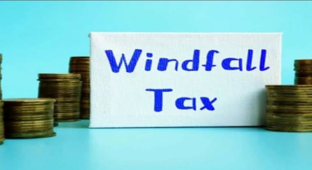 windfall profit taxes