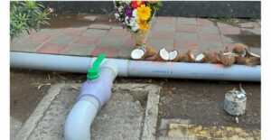 Pune Citizens Of Hillshire Society Arrange Private Water Supply Wagholi