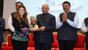 Shreya Ghodawat receives CSR Award 2023 (1)