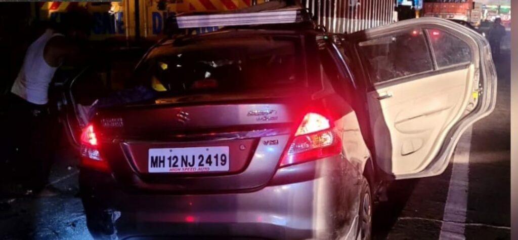 Accident On Pune-Mumbai Expressway