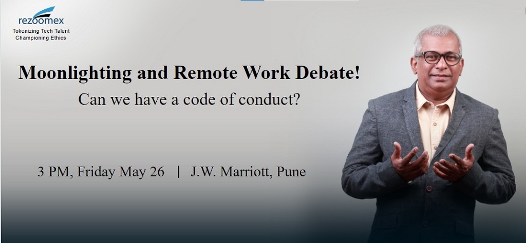 Moonlighting debate in Pune