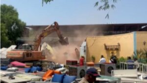 PMRDA Demolishes Illegal Pub, Resort, Restaurants In Bhukum And Bhugaon In Mulshi Taluka