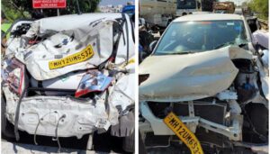 Two Accident Reported At Same Spot Today At Navale Bridge