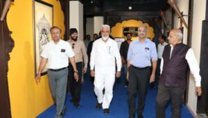 Dada Bhuse Shivsrushti visit