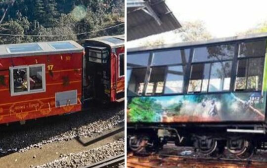 Maharashtra: Matheran's Historic Toy Train Faces Mishap, Passengers Evacuated Safely Matheran (Maharashtra), 7th June 2023: A toy train traveling from the popular Matheran hill station to Neral derailed, but all passengers are safe, according to railway officials who provided this information on Tuesday. The incident occurred around 5.30 pm on Saturday when a wheel of the train's engine derailed near Jumma Patti station, located approximately 95 kilometers away from Mumbai. Officials stated that the train departed from Matheran at around 4 pm on Saturday, carrying approximately 95 passengers. A railway spokesperson confirmed that no injuries were reported in the accident. The passengers were promptly disembarked from the train and transported to their respective destinations in other vehicles. Railway staff managed to bring the train back on track at around 9 pm, and it returned to Neral station at approximately 10.30 pm. This incident took place one day after the tragic train accident in Odisha, which claimed the lives of 278 people and left 1100 others injured. The Neral-Matheran toy train is over 100 years old and covers a 21 km route. Due to safety concerns during the rainy season between Neral and Matheran, its operation is halted. A senior railway official stated that the toy train service between Neral and Matheran will remain suspended throughout the monsoon. This railway section is one of the few mountain railways in India. The picturesque 21 km long Neral-Matheran narrow gauge track passes through the Ghats of the hill station. The toy train service between Neral and Matheran is typically suspended from June to October due to safety reasons. However, it continues to operate between Matheran and Aman Lodge, the nearest station from Dasturi Point, beyond which vehicles are not permitted on the hill station.