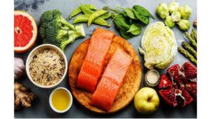 Key elements for your health and well-being Food fruits