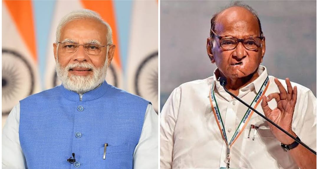 Pune: PM Modi Accuses NCP of Rs 70,000 Crore Corruption; Sharad Pawar Counters in Press Conference