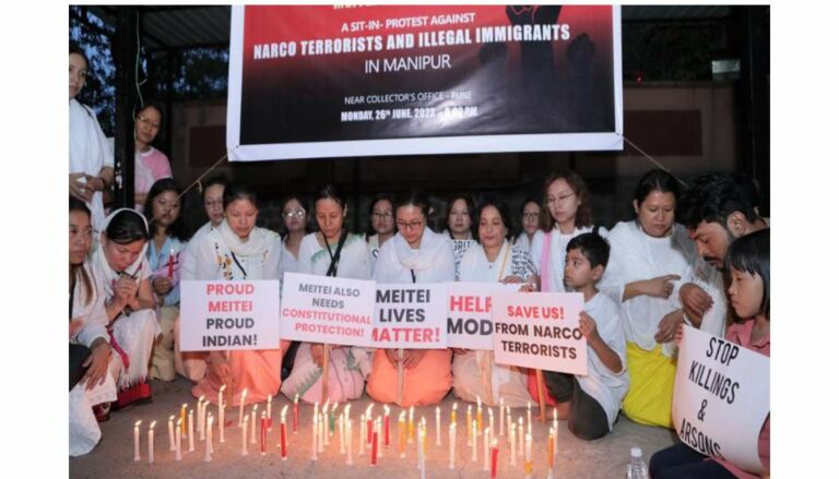 Communal Riots Pune Meitei Community In Pune Organizes Protest Against Violence In Manipur ...