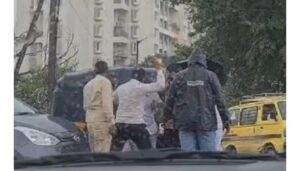 Ajit Pawar's Loyal Colleague, Baburao Chandere, Accused of Assaulting Rickshaw Driver; Video Viral On Social Media