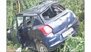 Car Falls Off Road On Pune-Ahmednagar Road, Three Injured