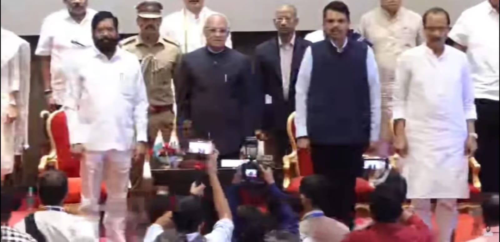 Double Engine Govt Now Has three Engines, Says CM Eknath Shinde After Ajit Pawar Takes Oath as DCM