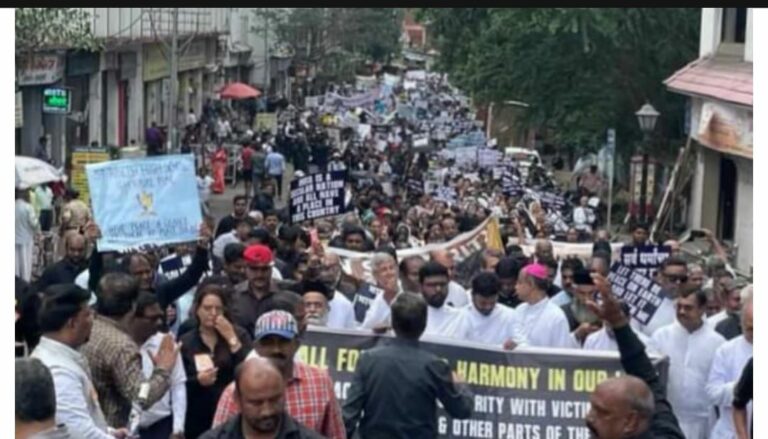 Communal Riots Pune Solidarity in Pune: Peace March Organized for Unrest-Affected Regions ...