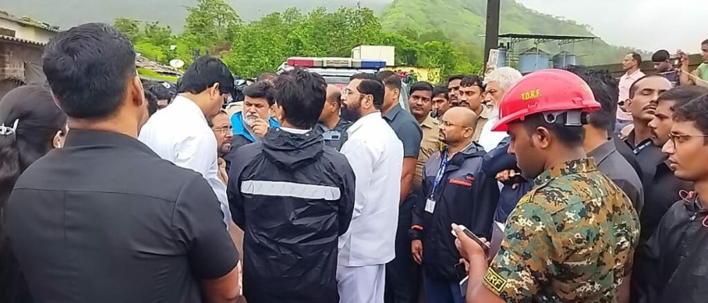 Irsalwadi Village Of Raigad Was Not In The List Of Landslide-Prone Villages, CM Announces Compensation For Victims 